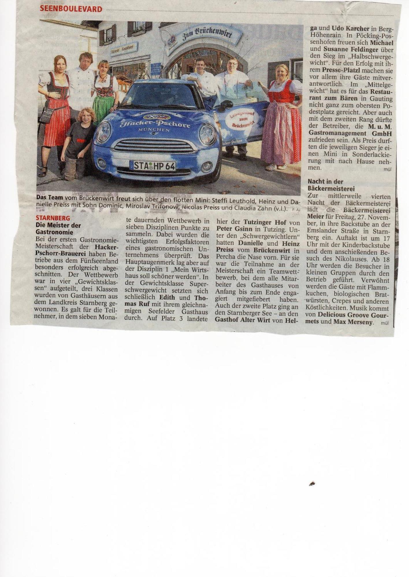 Landgasthof Zum Brueckenwirt ชตาร์นแบร์ก ภายนอก รูปภาพ